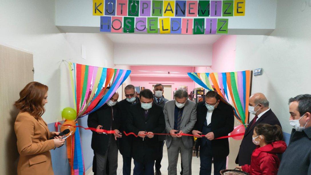 19 Mayıs İlkokulu Kütüphane Açılışı Yapıldı.