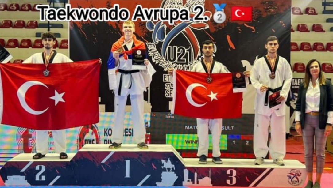 Avrupa Ümitler Taekwondo Şampiyonasında Tarık ALTINGÖZ Bizleri Gururlandırdı.