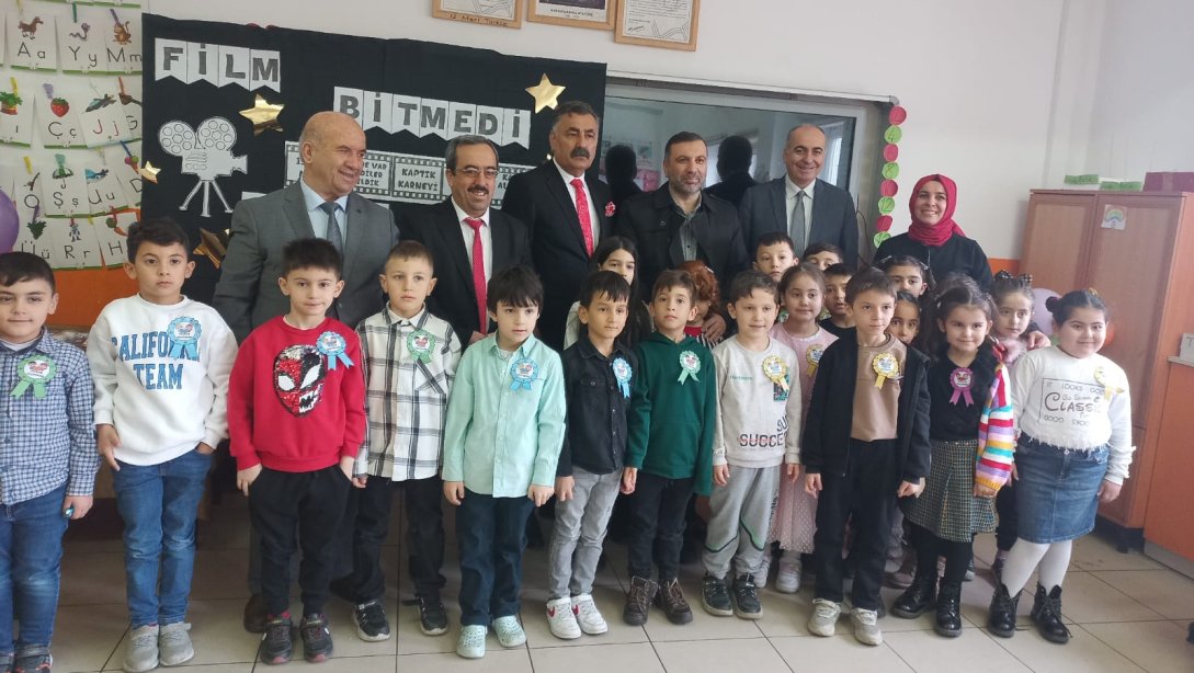 İlçe Milli Eğitim Müdürümüz Selim KURTOĞLU ve Şube Müdürümüz Ali DOĞAN Okullarımızdaki Karne Törenlerine Katıldılar