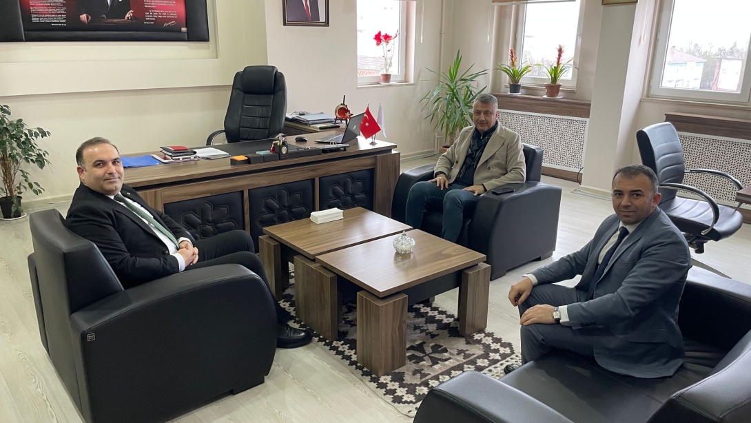 Amasya İl Milli Eğitim Müdürü Sayın Mehmet Ali KATİPOĞLU'ndan Ziyaret