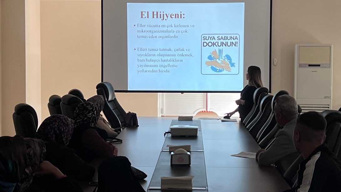 İŞKUR Personeline Hijyen Eğitimi Verildi